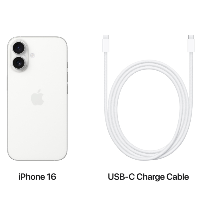 Apple iPhone 16 128GB White UA