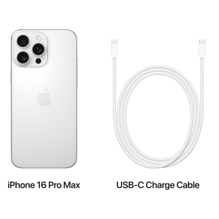 Apple iPhone 16 Pro Max 256GB White Titanium UA