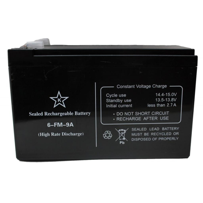 Батарея до ДБЖ Kstar 12В 9 Ач (6-FM-9A) UA