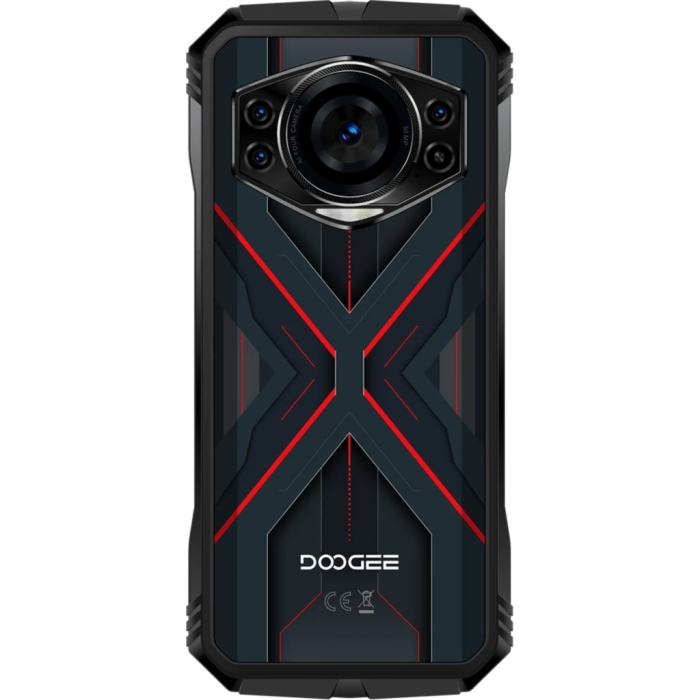 Doogee S cyber 8/256Gb Black Red UA