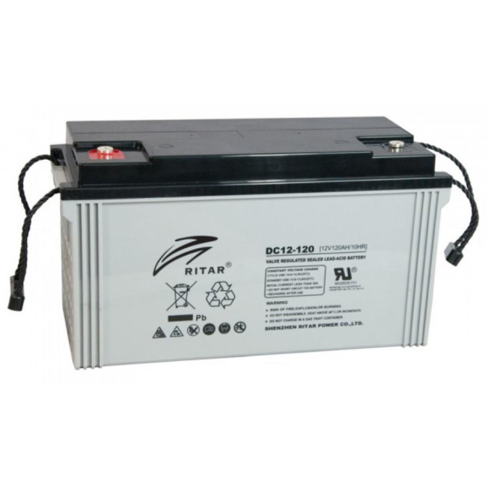 Батарея до ДБЖ Ritar AGM 12V-120Ah (DC12-120) UA
