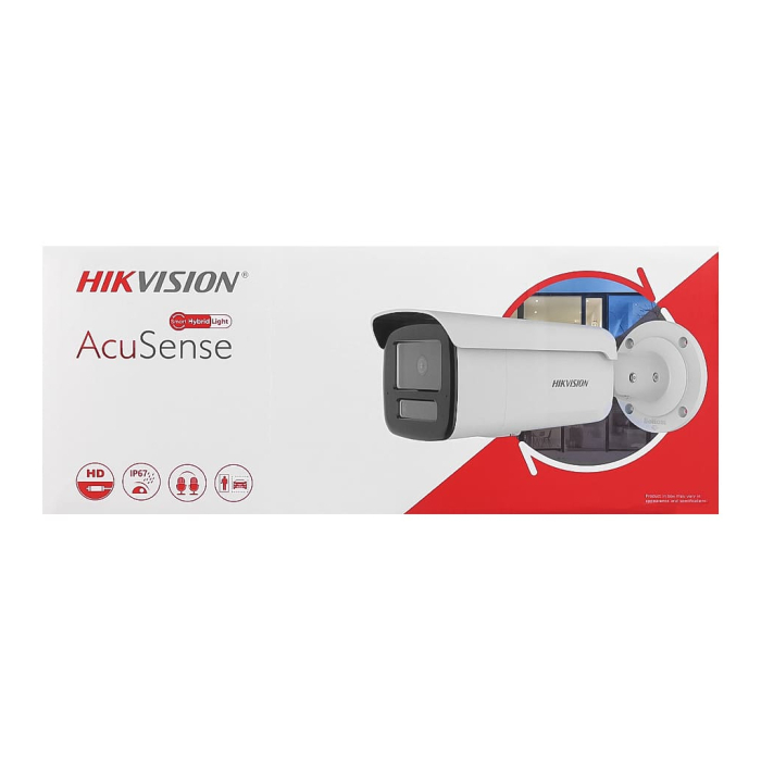 Камера відеоспостереження Hikvision DS-2CD2T43G2-4LI (4.0) UA