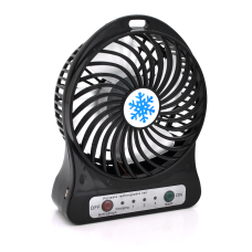 Портативный вентилятор Light Fan, 3 режима скорости, аккумулятор 18650, Mix color, Box