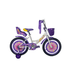 Дитячий велосипед Azimut Girls 20" з кошиком