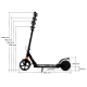 Електросамокат SNS Junior 8" Black