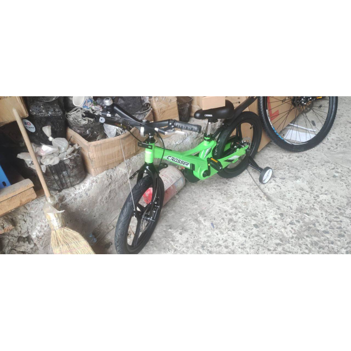 Детский велосипед Crosser HUNTER Premium 18" PRO (литые колеса)