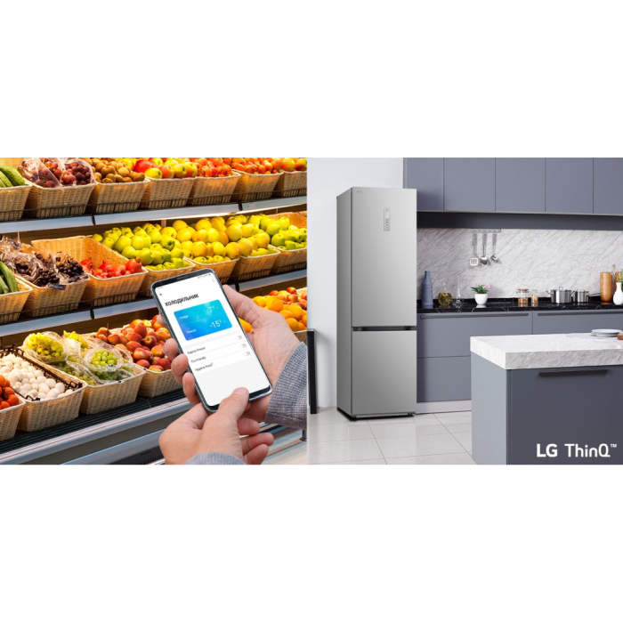 Холодильник LG GW-B509FNUW UA