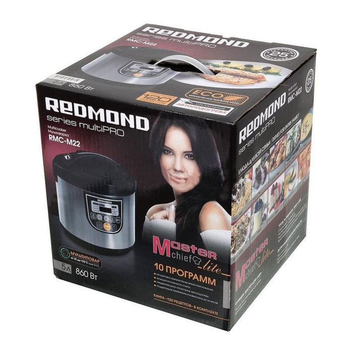 Мультиварка Redmond RMC-M22 Black UA