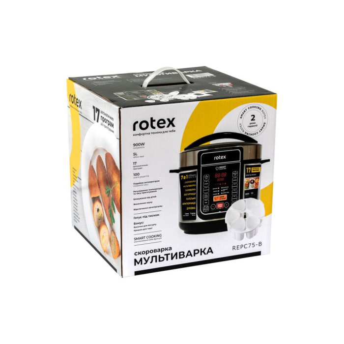 Мультиварка Rotex REPC75-B UA