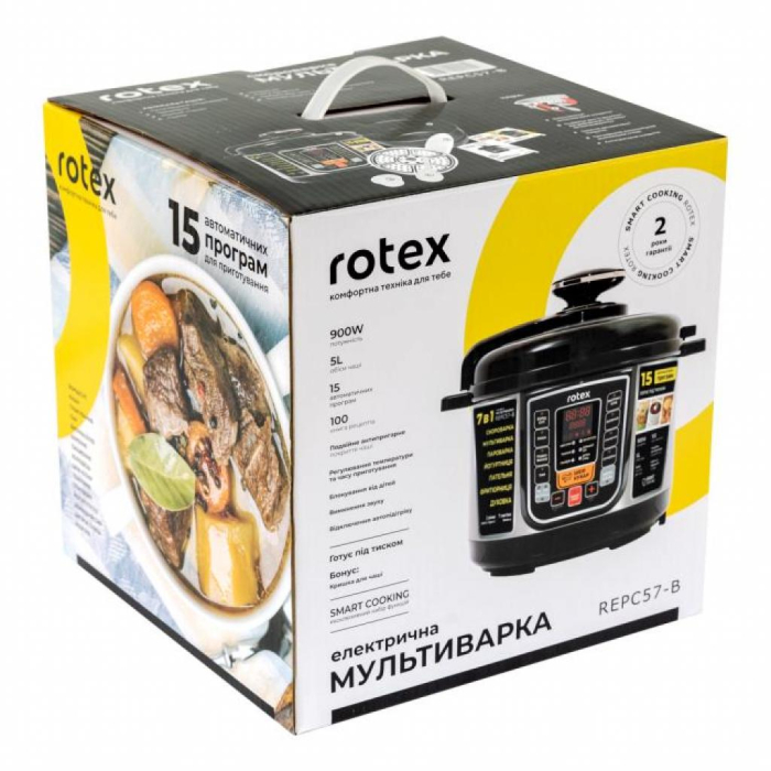 Мультиварка Rotex REPC57-B UA