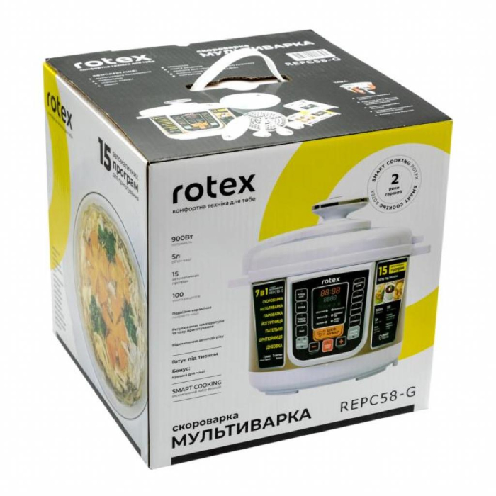 Мультиварка Rotex REPC58-G UA
