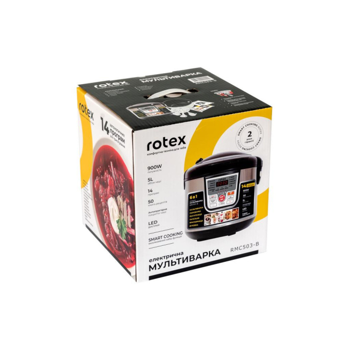 Мультиварка Rotex RMC503-B UA