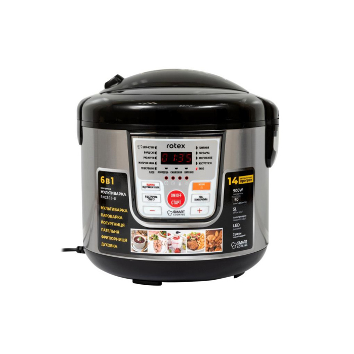 Мультиварка Rotex RMC503-B UA