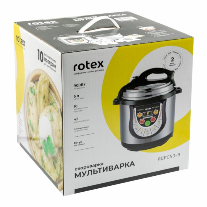 Мультиварка Rotex REPC53-B UA