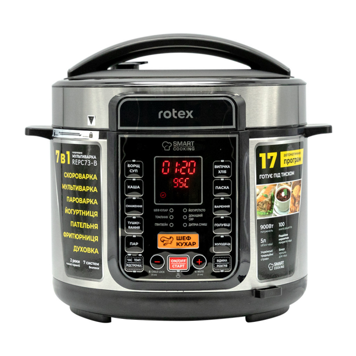Мультиварка Rotex REPC73-B UA