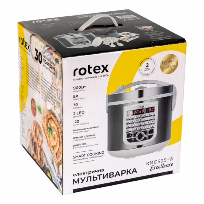 Мультиварка Rotex RMC505-W Excellence UA