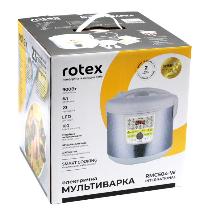Мультиварка Rotex RMC504-W UA