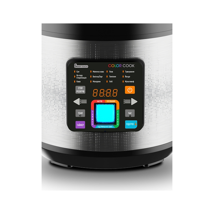 Мультиварка PRIME Technics PMC 1286 Color Cook UA