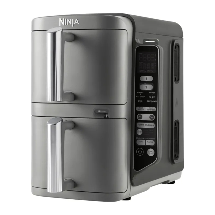 Мультипечь Ninja Double Stack XL 2-Level Hot Air Fryer 9,5 л с Smart Cook System (SL451EU) UA