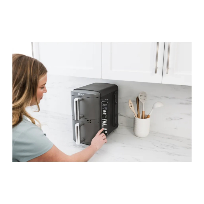 Мультипечь Ninja Double Stack XL 2-Level Hot Air Fryer 9,5 л с Smart Cook System (SL451EU) UA