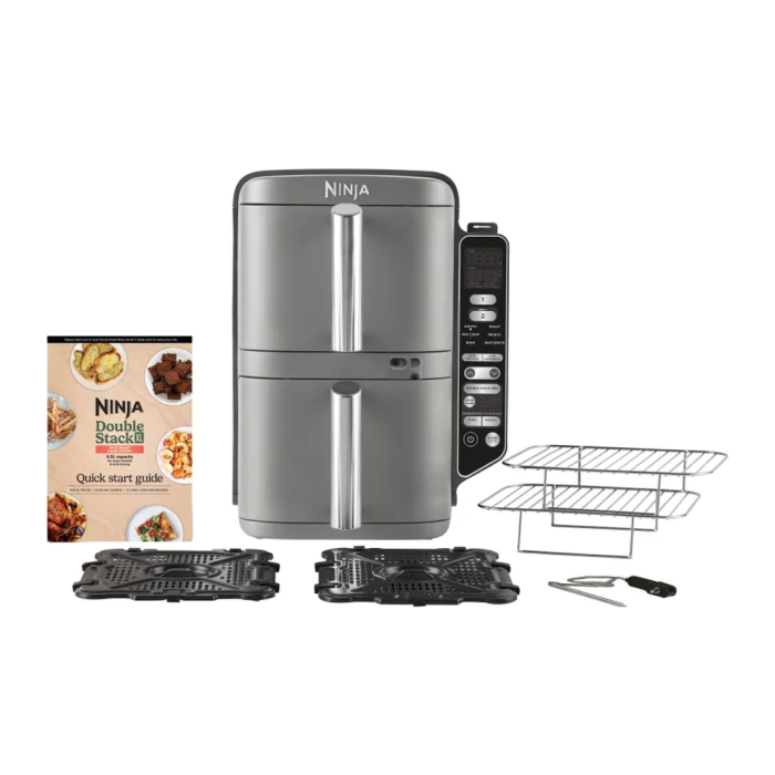 Мультипечь Ninja Double Stack XL 2-Level Hot Air Fryer 9,5 л с Smart Cook System (SL451EU) UA