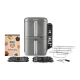 Мультипечь Ninja Double Stack XL 2-Level Hot Air Fryer 9,5 л с Smart Cook System (SL451EU) UA