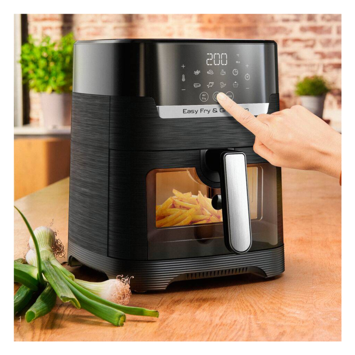 Мультипіч Moulinex Easy Fry&Grill Window UA