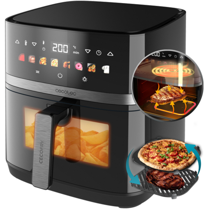 Мультипіч Cecotec Cecofry&Grill Duoheat 8000 (A01 EU01 100501) UA