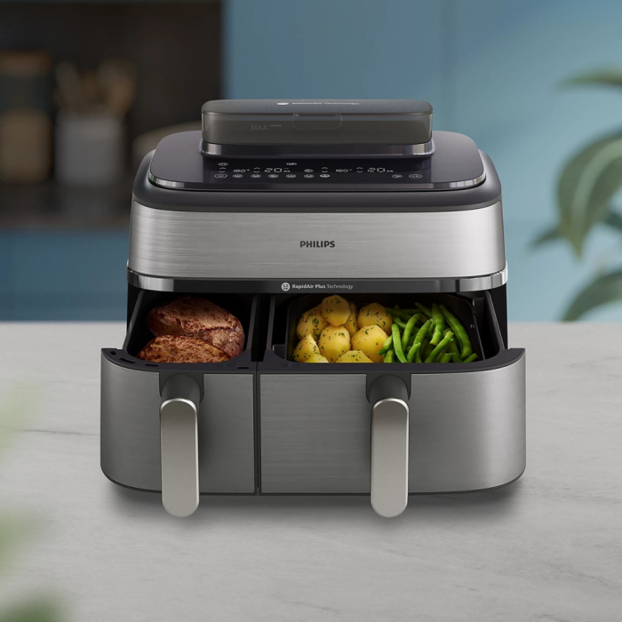 Мультипечь Philips Dual Basket Airfryer 5000 Series UA