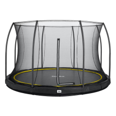 Батут Salta Comfort Edition Ground круглий 427 см Чорний (5398A) UA