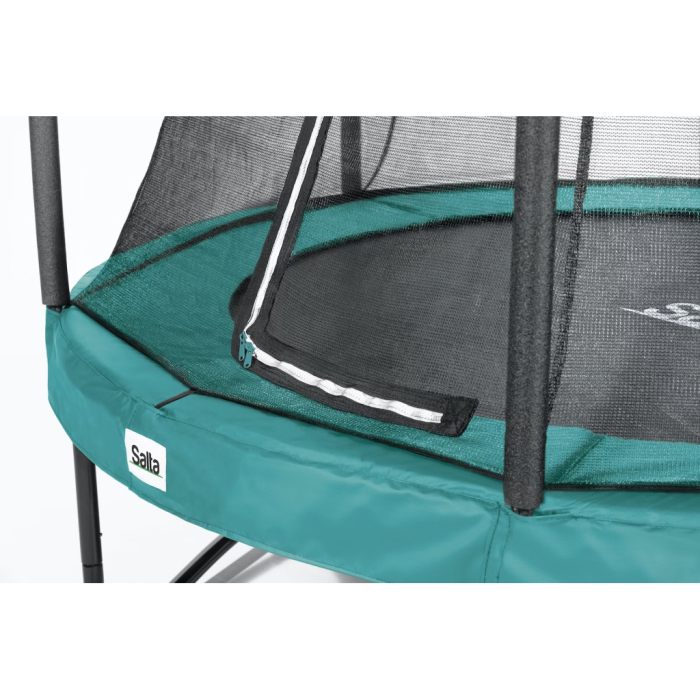 Батут Salta Comfort Edition круглий 396 см Зелений UA