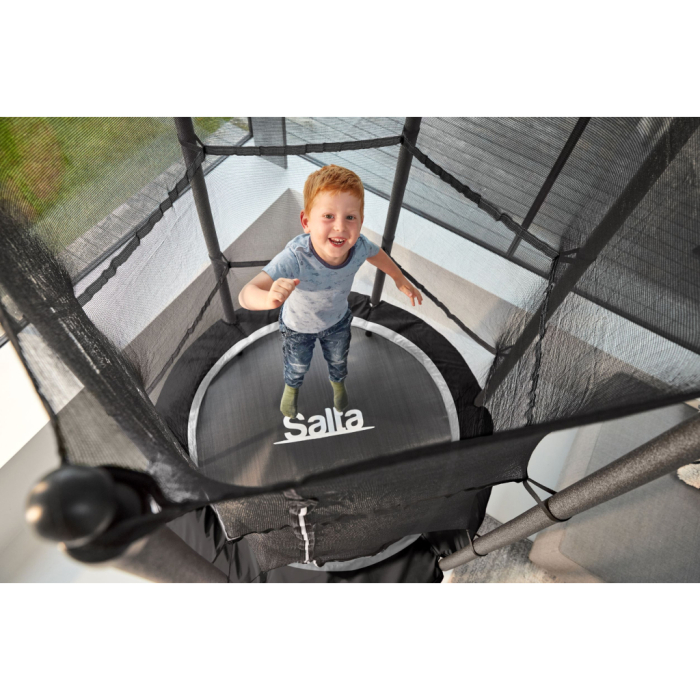 Батут Salta Junior круглий 140 см Black UA