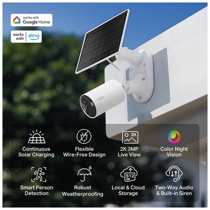Камера відеоспостереження TP-Link TAPO-C410-KIT UA