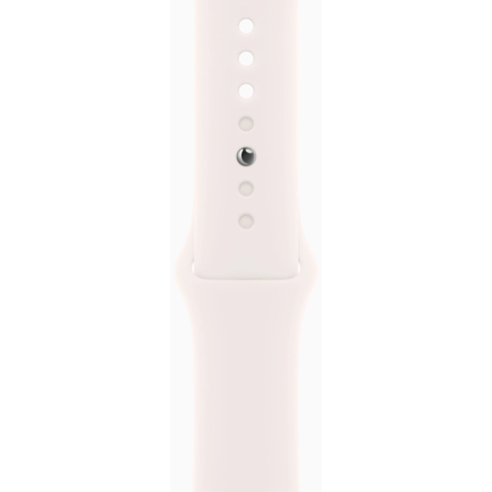 Apple Watch Series 11 GPS 46mm Rose Gold Aluminium Case with Light Blush Sport Band - S/M UA