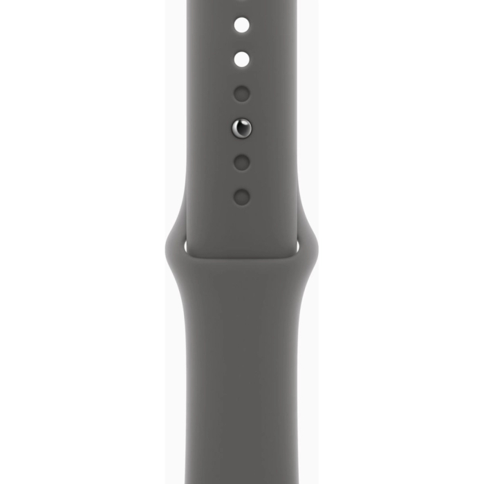 Apple Watch Series 11 GPS + Cellular 42mm Natural Titanium Case with Stone Grey Sport Band - S/M UA