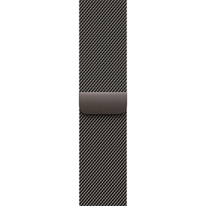 Apple Watch Series 11 GPS + Cellular 42mm Slate Titanium Case with Slate Milanese Loop UA