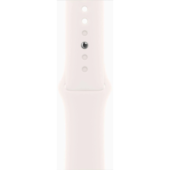 Apple Watch Series 11 GPS + Cellular 42mm Gold Titanium Case with Light Blush Sport Band - S/M UA