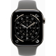 Apple Watch Series 11 GPS + Cellular 46mm Natural Titanium Case with Stone Grey Sport Band - M/L UA
