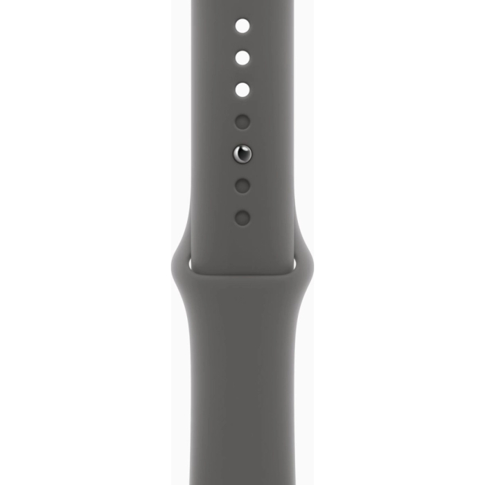 Apple Watch Series 11 GPS + Cellular 46mm Natural Titanium Case with Stone Grey Sport Band - M/L UA