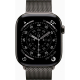 Apple Watch Series 11 GPS + Cellular 46mm Slate Titanium Case with Slate Milanese Loop - M/L UA