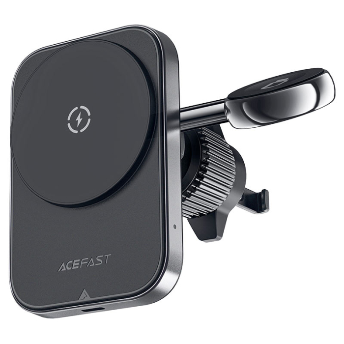 Автотримач з бездротовою зарядкою Acefast 2in1 Phone + Watch D18 Series (Black)