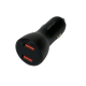 Автомобільний зарядний пристрій Acefast B7 Metal Dual USB with digital display 45W