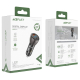 Автомобільний зарядний пристрій Acefast B6 Metal USB + USB-C with digital display 63W