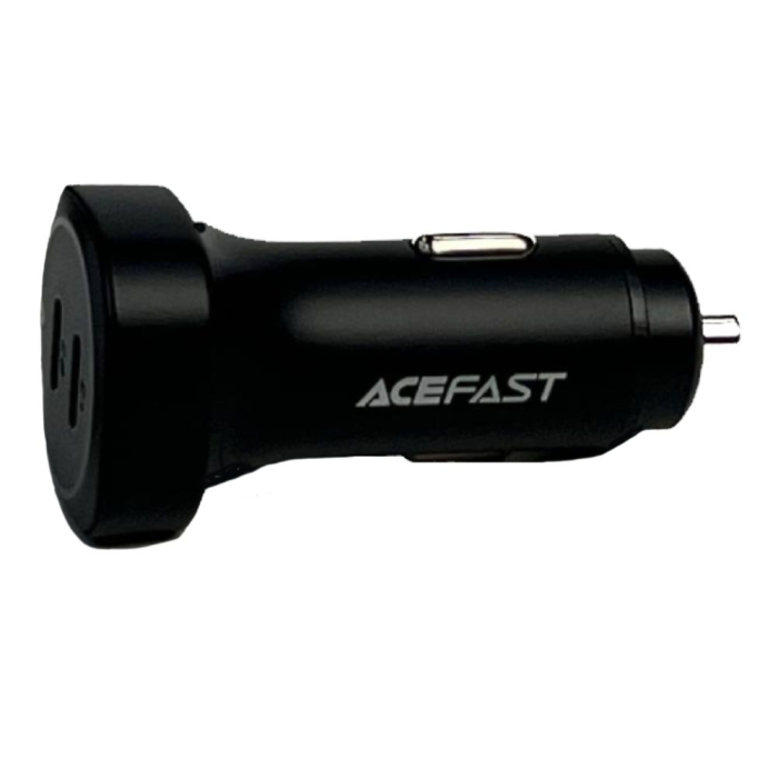 Автомобільний зарядний пристрій Acefast Metal B2 2xUSB-C 72w