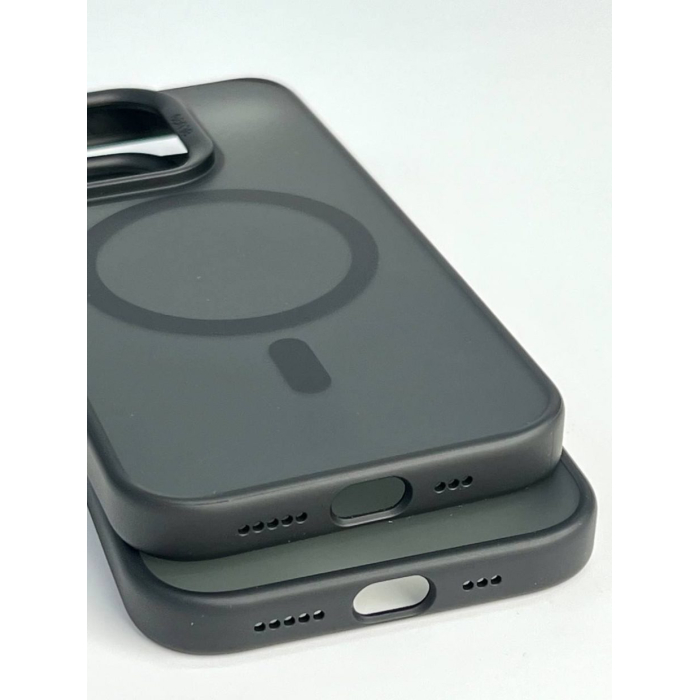 Чехол Monblan для iPhone 16 Plus [MMMt16PL] Magnetic Matte Series (Black)