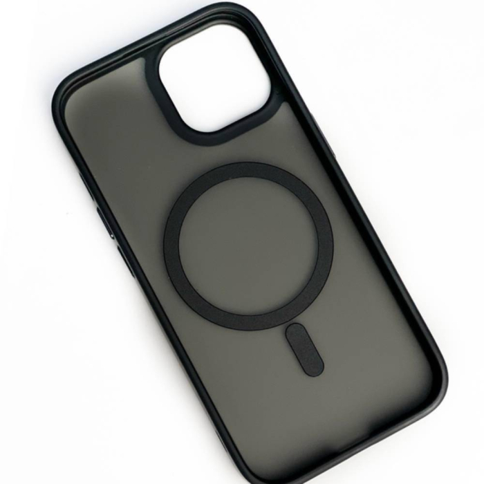 Чехол Monblan для iPhone 16 Plus [MMMt16PL] Magnetic Matte Series (Black)
