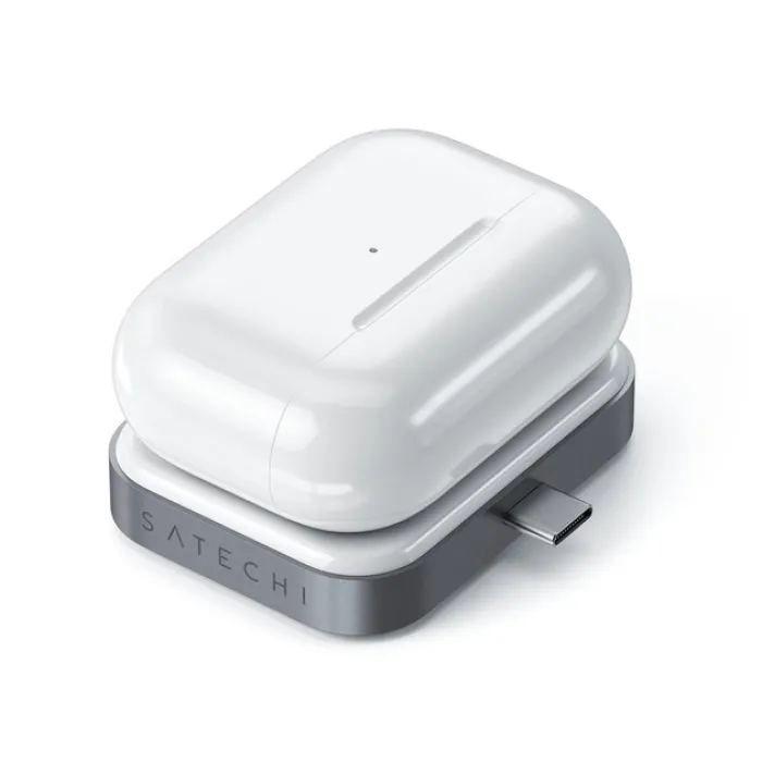 Бездротова зарядка Satechi USB-C Wireless Charging Dock for Airpods