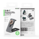 Беспроводная зарядка Duzzona W22 15W 3in1