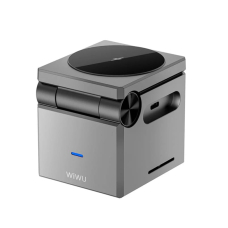 Беспроводная зарядка Wiwu Wi-W030 3in1 Small Aquare Series [Phone/Earphone/Watch]