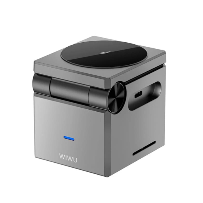 Бездротова зарядка Wiwu Wi-W030 3in1 Small Aquare Series [Phone/Earphone/Watch]